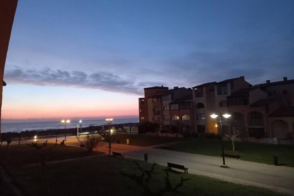 T2, Vue Sur Mer, Terrasse, Parking Prive Le Barcarès المظهر الخارجي الصورة